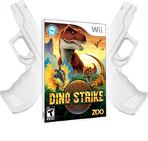 Dino Strike   2 Pistolas Wii